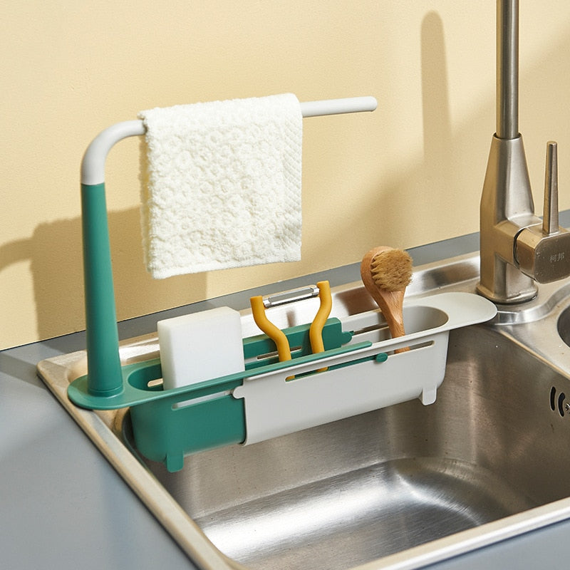 Kitchen Sink Organizer Soap/Sponge Holder